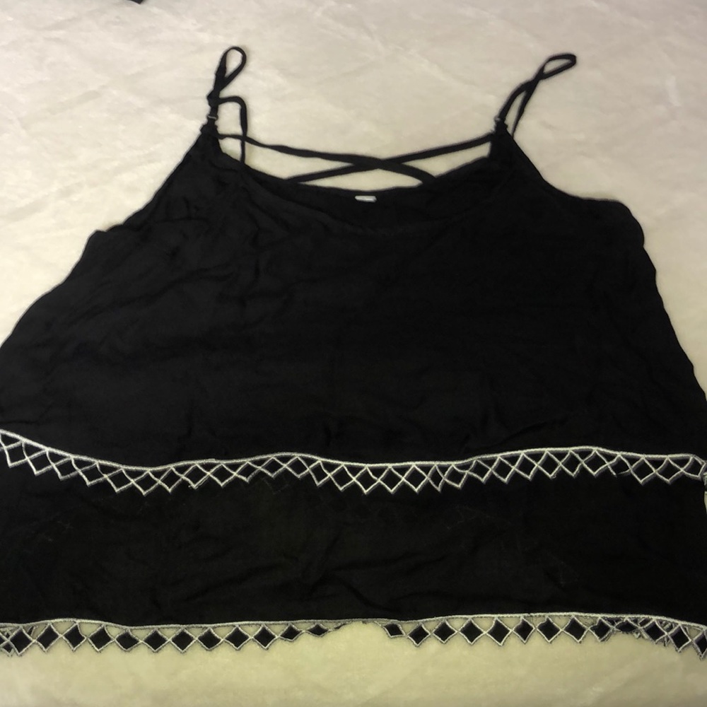 Has cross on the back